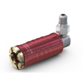 Gyorscsatlakozó WEH TW111 90° Piros