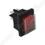 Built-in universal switch, 22 x 30mm (red)