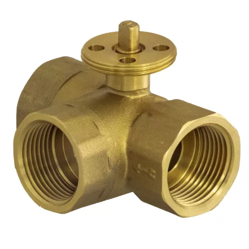 Motorized ball valve 3-way 1/2"