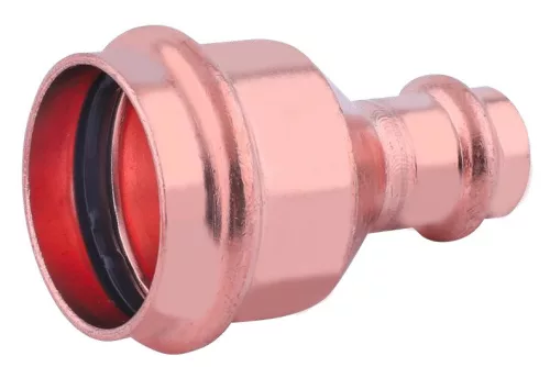 Réz press szűkítő karmantyú 35x22mm