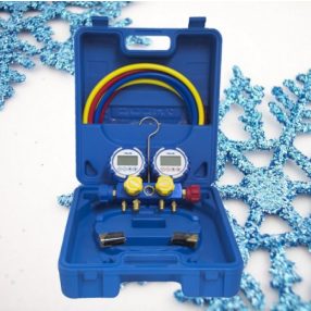 Hűtőközeg szervizcsaptelepek digitális